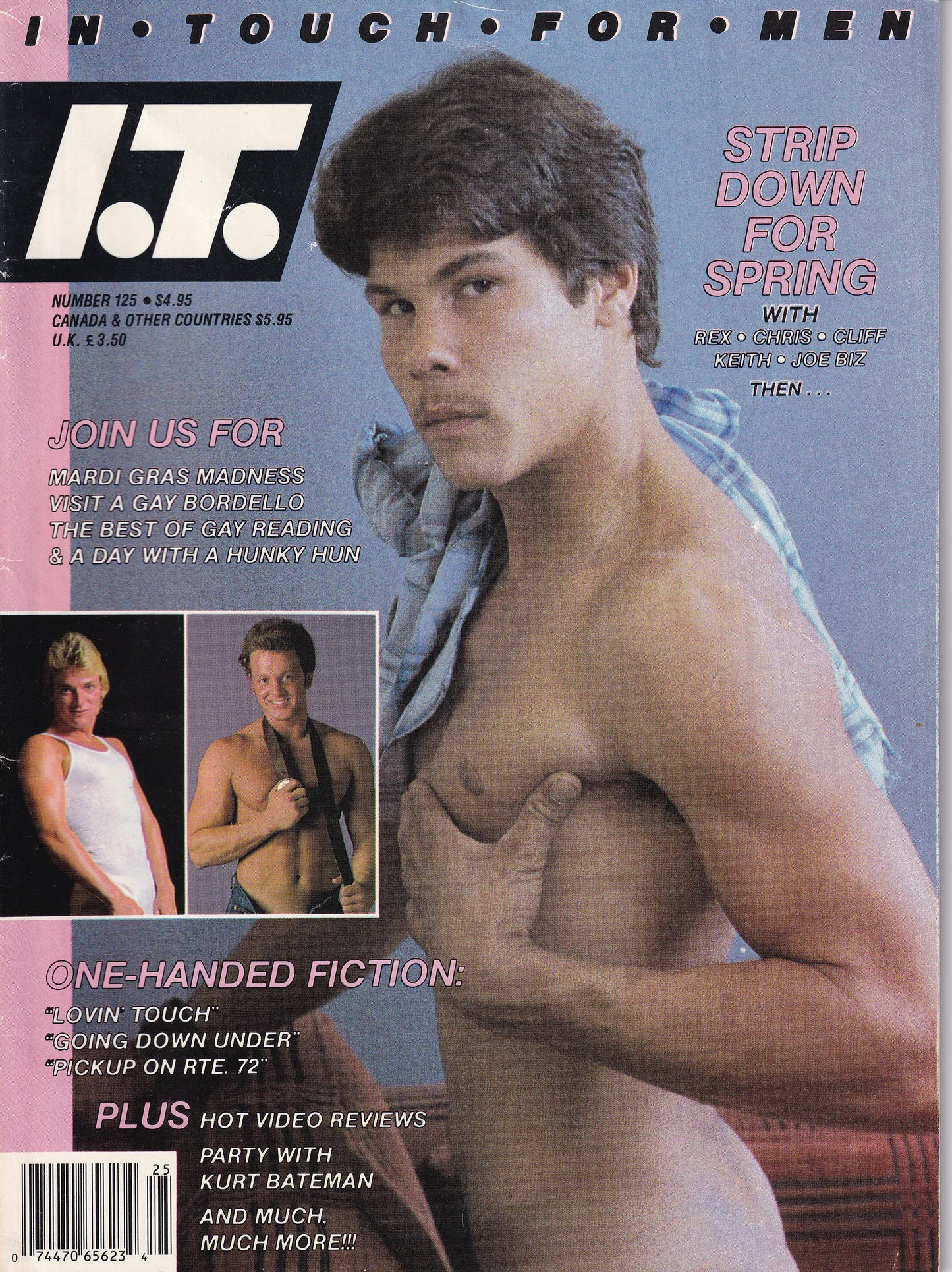 Gay Vintage Magazine - In Touch For Men - Number 125