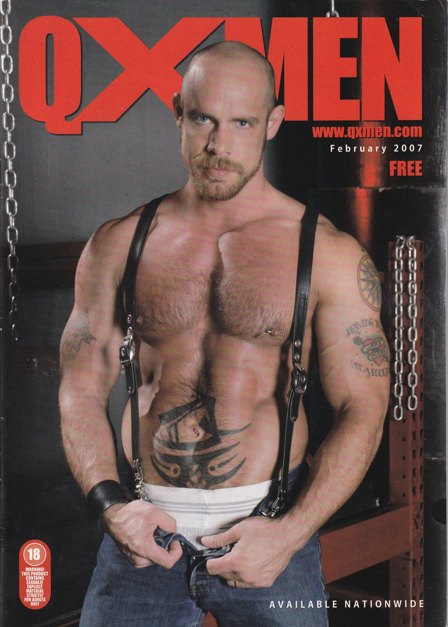 Gay Magazine - UK - QX Men - February 2007