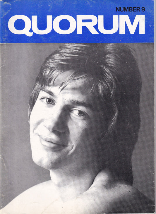 Gay Vintage Magazine - Quorum - Issue 9