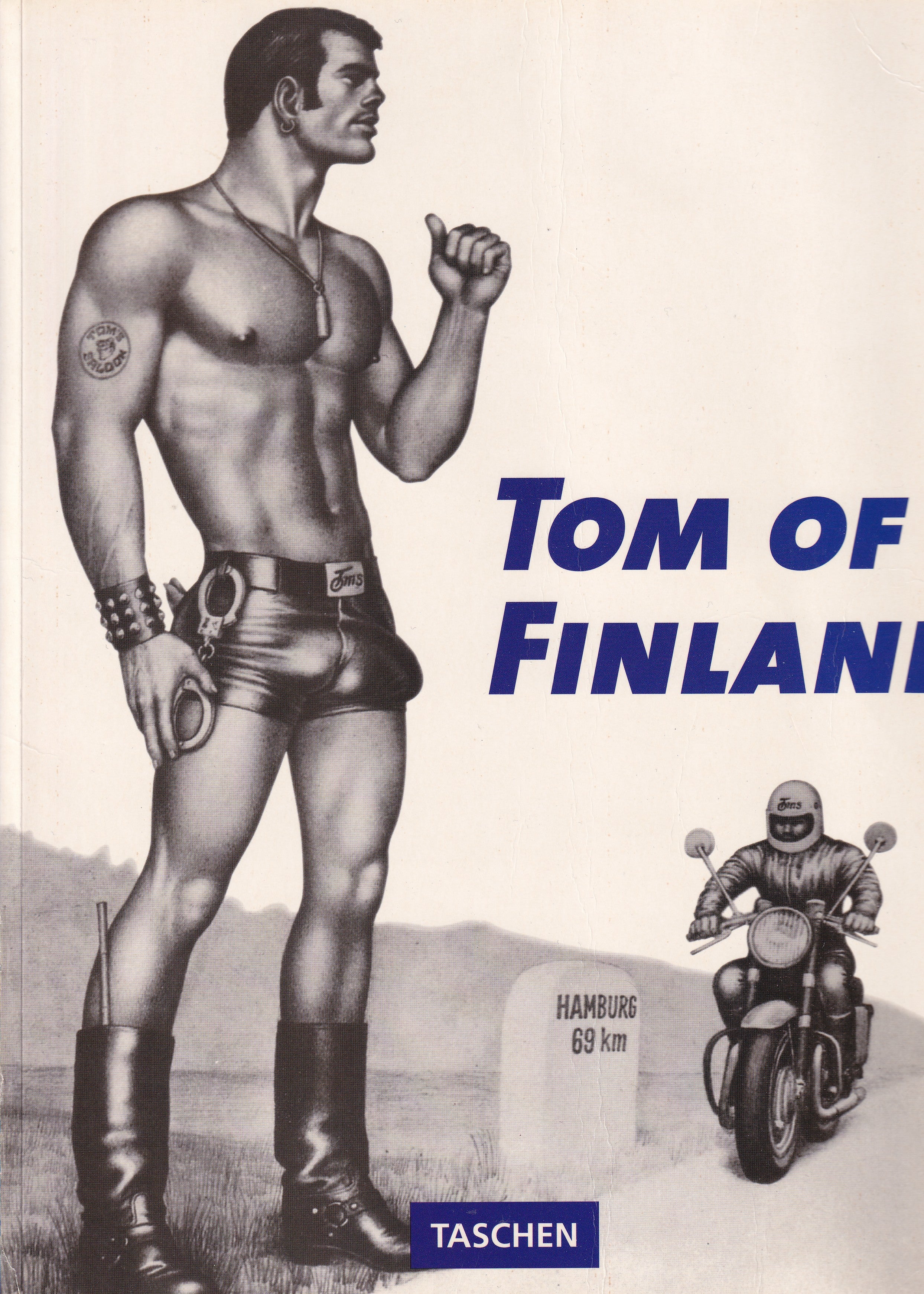 Tom Of Finland - Taschen - Hamburg front page. 1992 - Gay Photobook