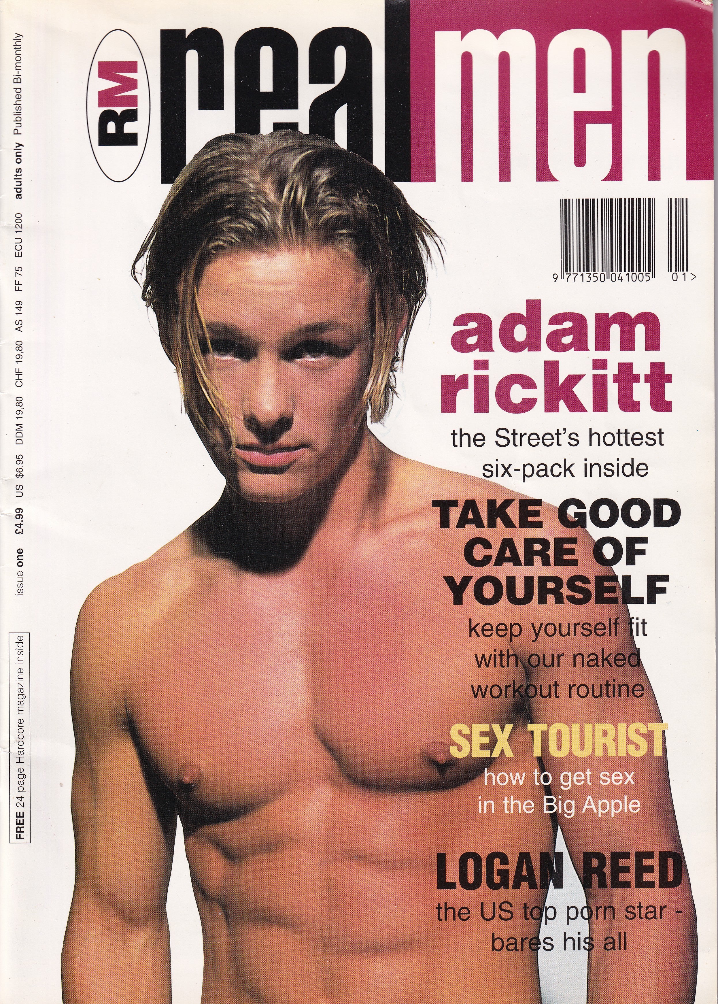 Gay Vintage Magazine - Real Men British Magazine issue 1