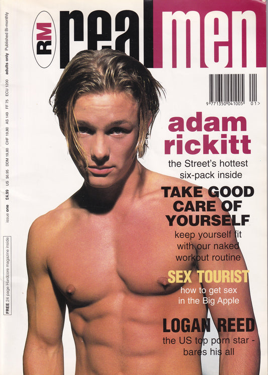 Gay Vintage Magazine - Real Men British Magazine issue 1