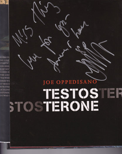 Testosterone - Joe Oppedisano - Gay Photobook (SIGNED COPY)