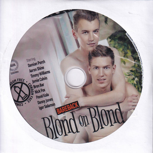 Gay Cheap DVD - Bareback Blond on Blond