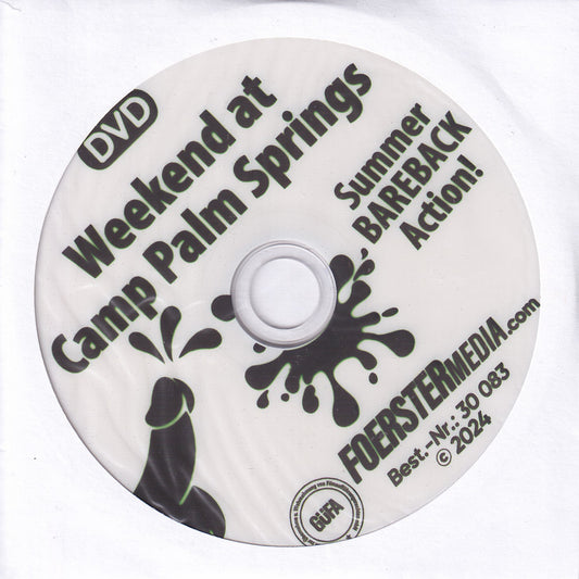 Gay Cheap DVD - Weekend at Camp Palm Springs - Summer Bareback