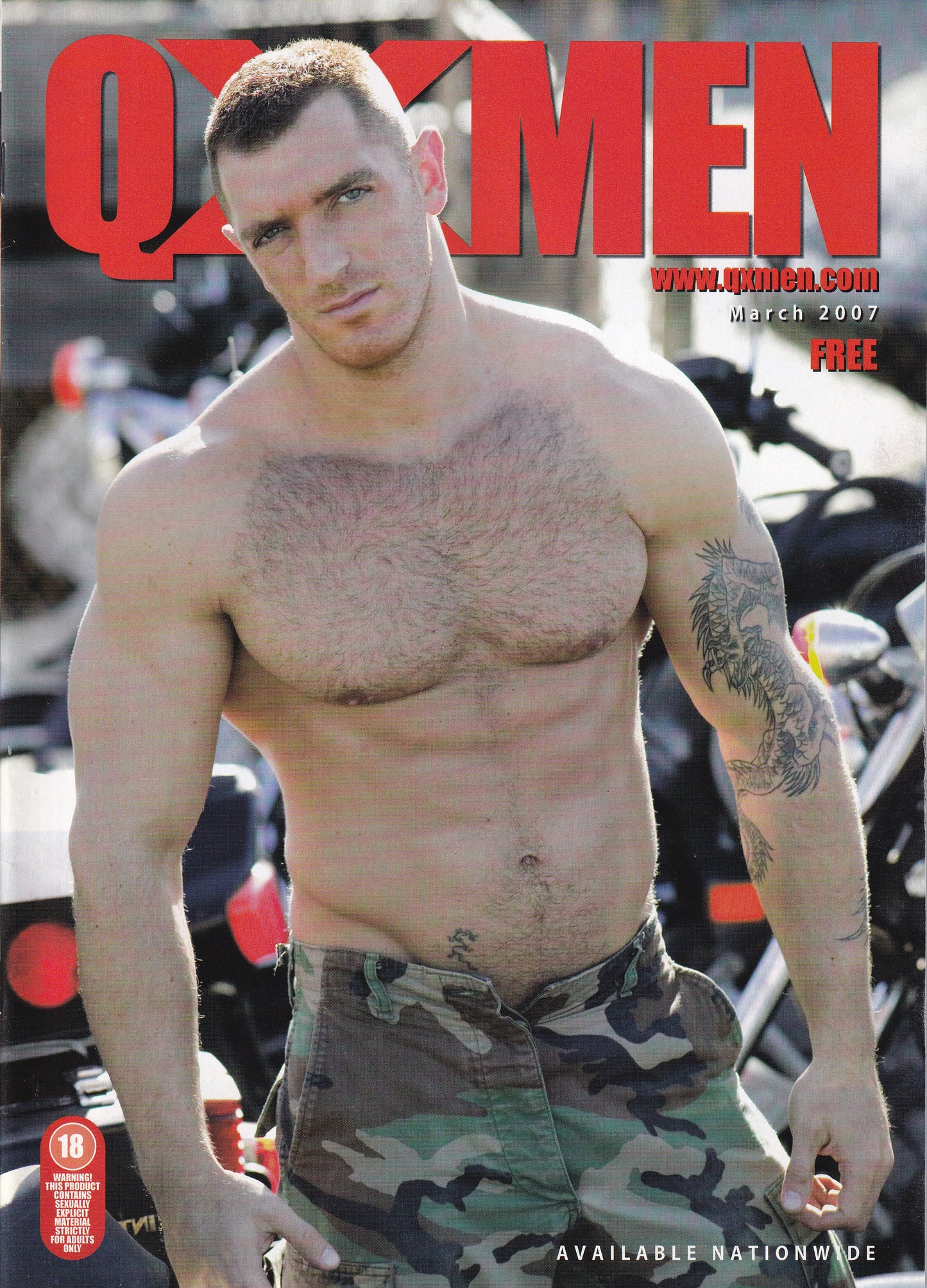 Gay Magazine - UK - QX Men - March 2007