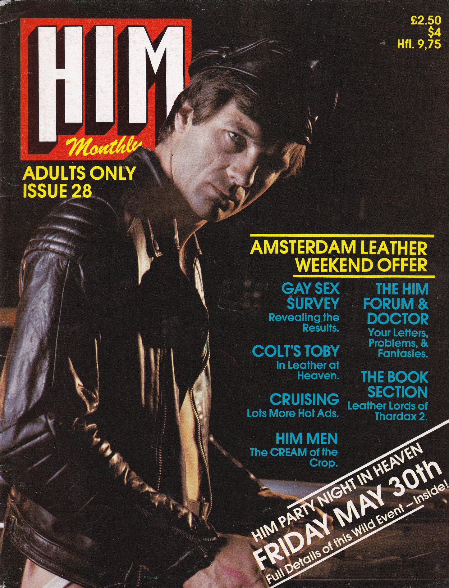 Gay Vintage Magazine - HIM Issue 28 1980