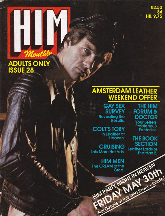 Gay Vintage Magazine - HIM Issue 28 1980