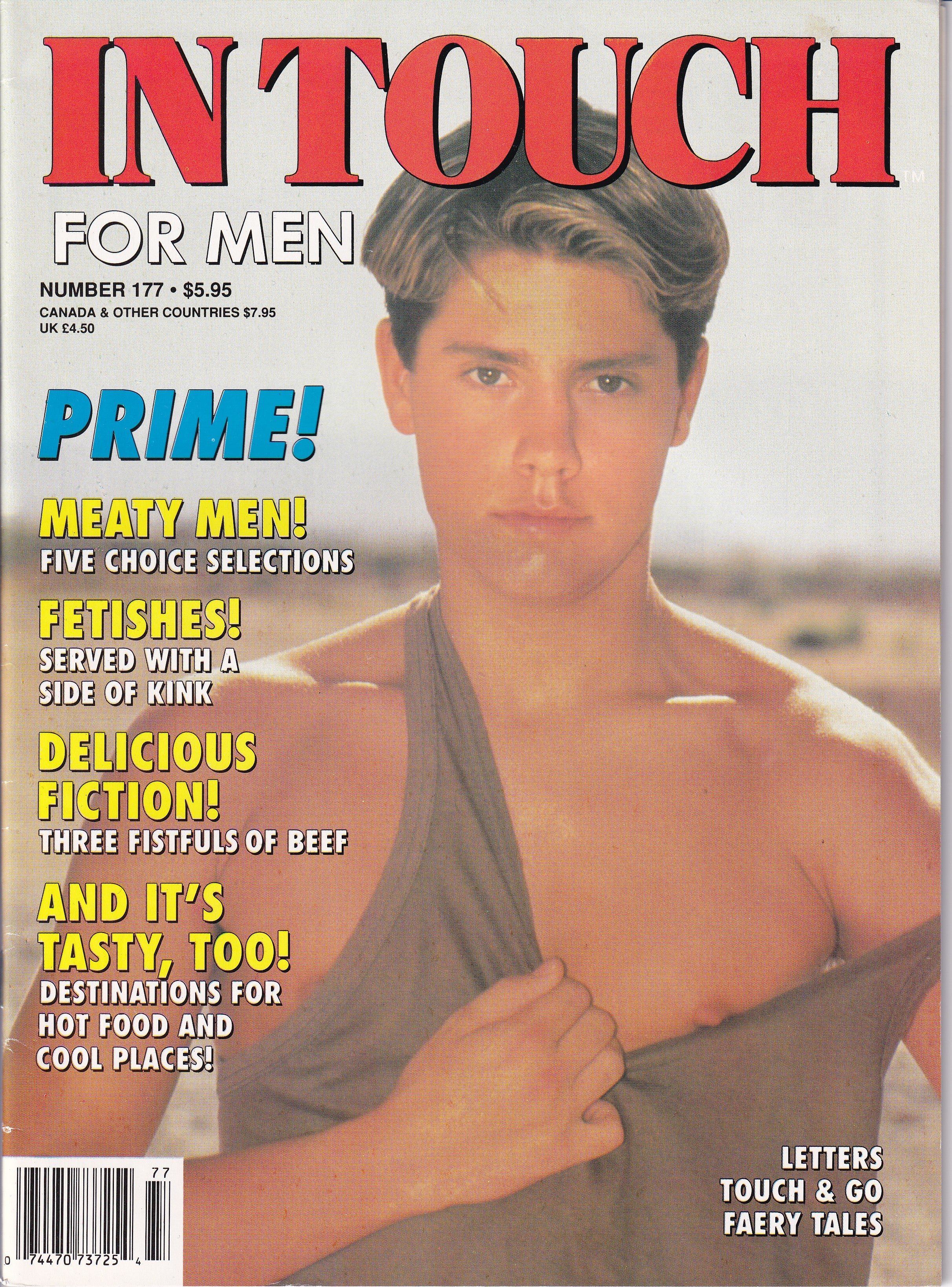 Gay Vintage Magazine - In Touch For Men - Number 177