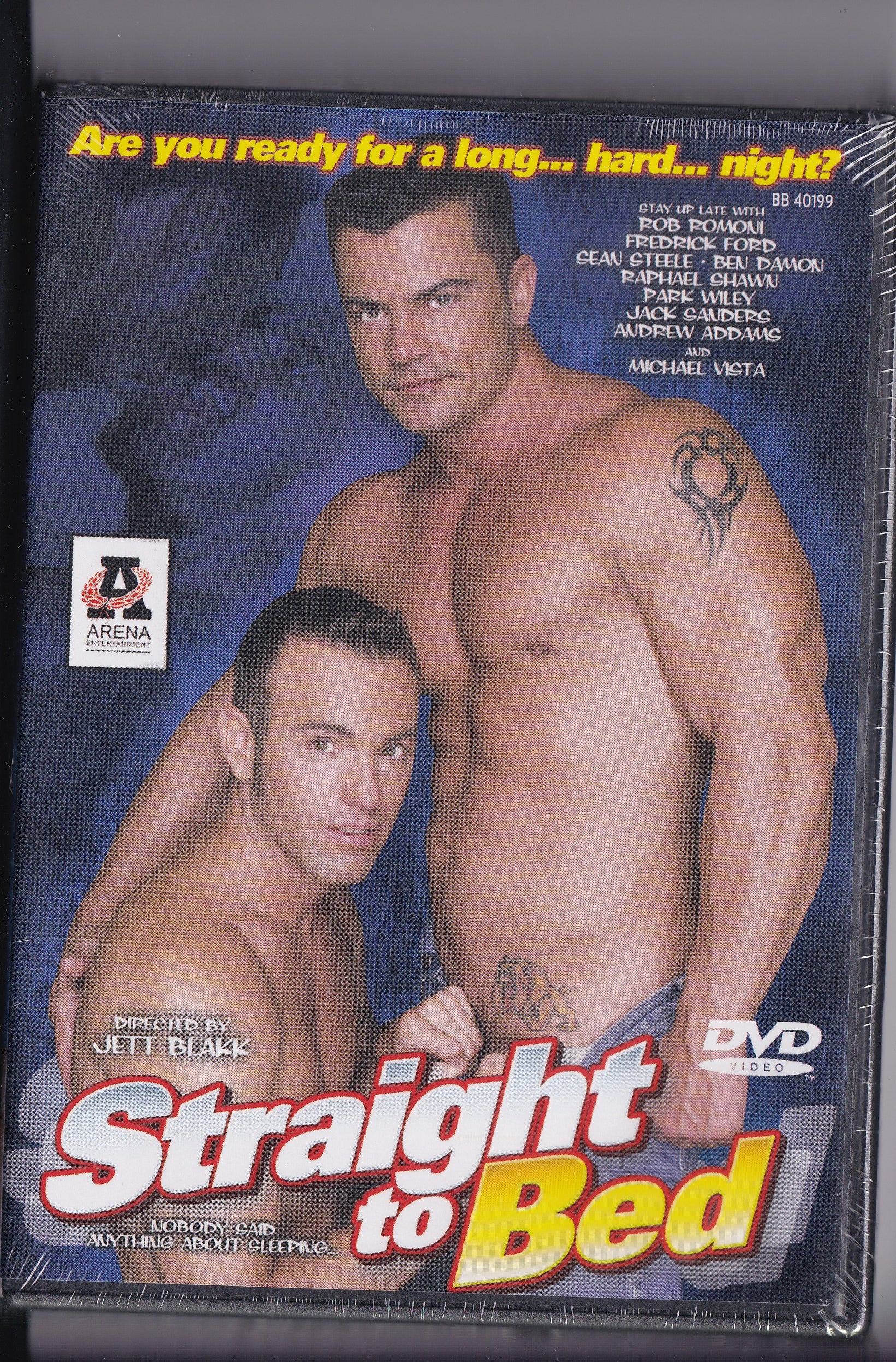 Gay Vintage DVD - Straight to bed- Arena Entertainment