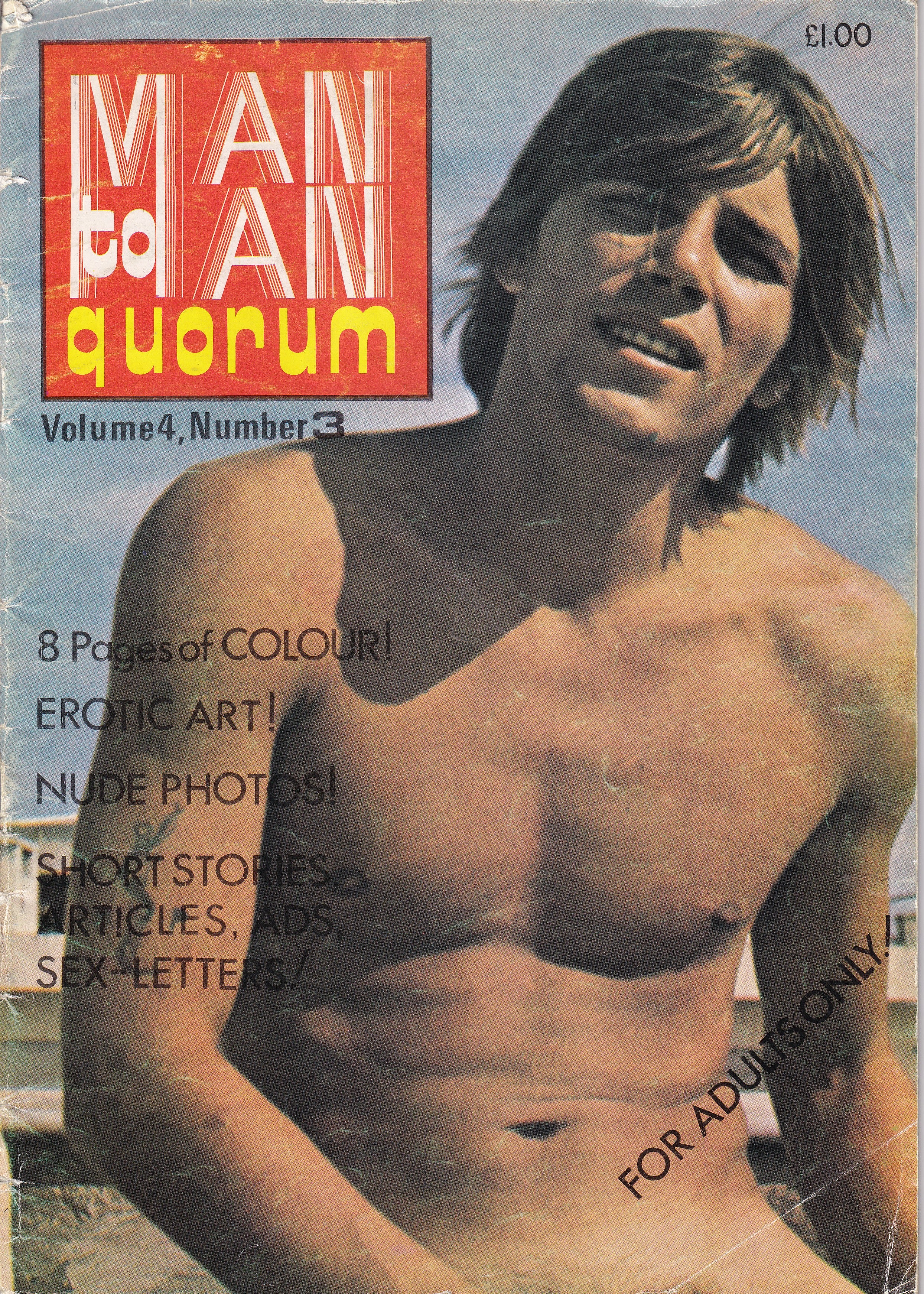 Gay Vintage Magazine - Quorum - Volume 4 issue 3
