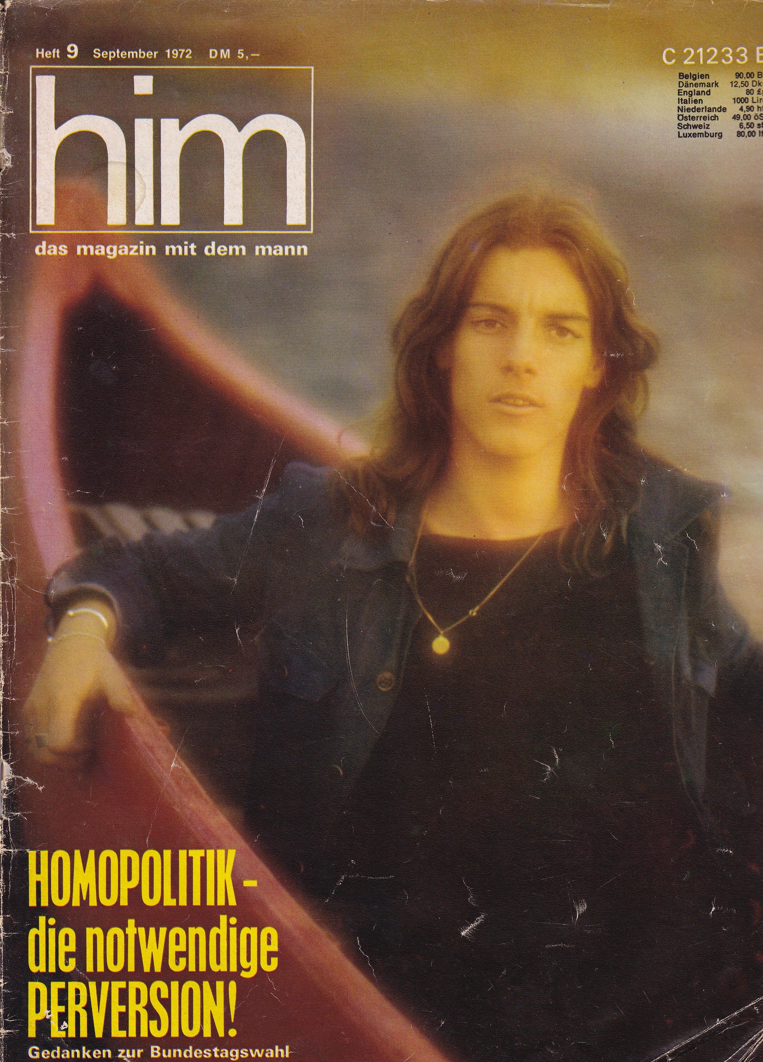 Gay Vintage Magazine - HIM (German) 1972