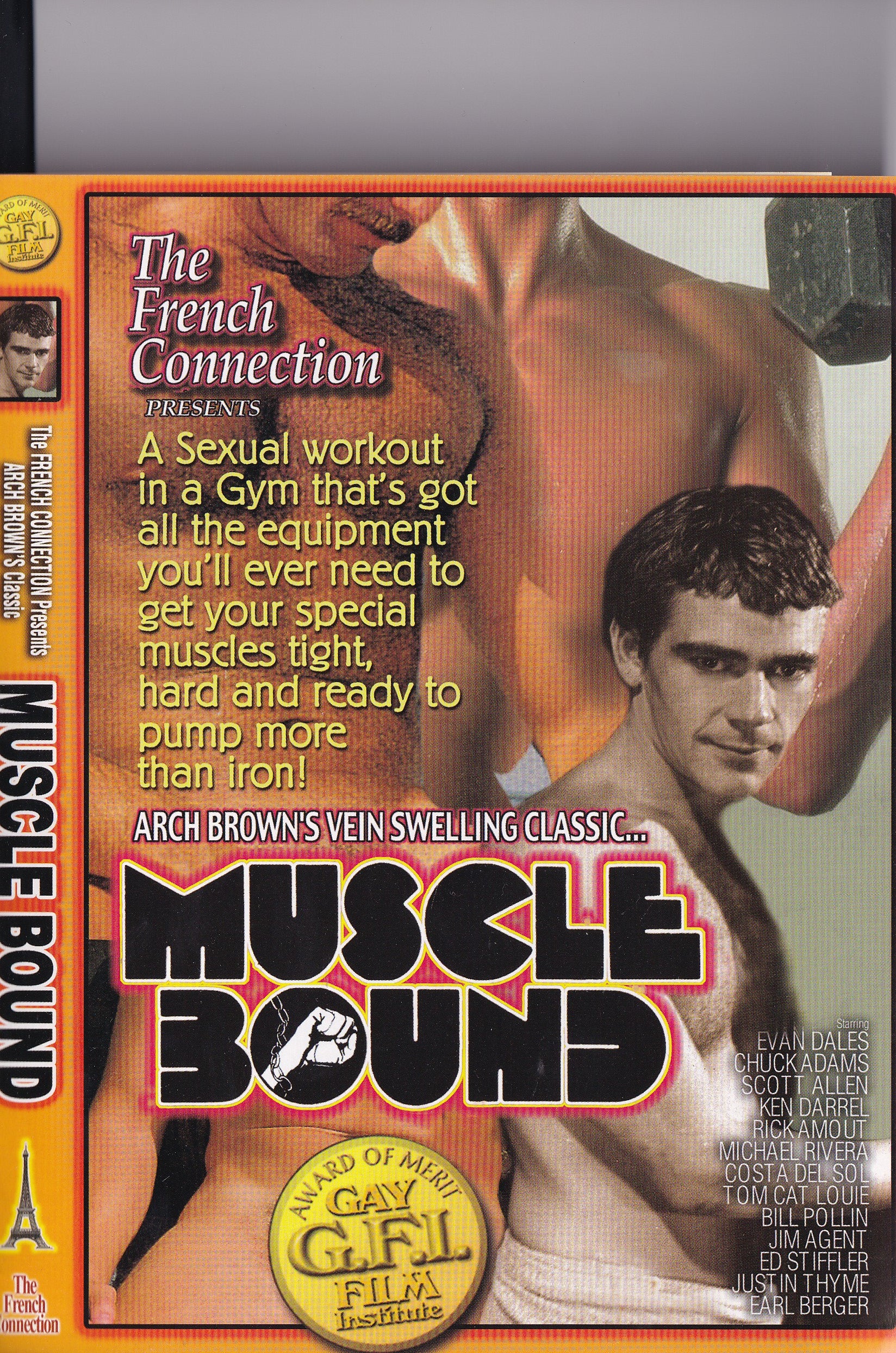 Gay Vintage DVD - Muscle Bound - The French Connection