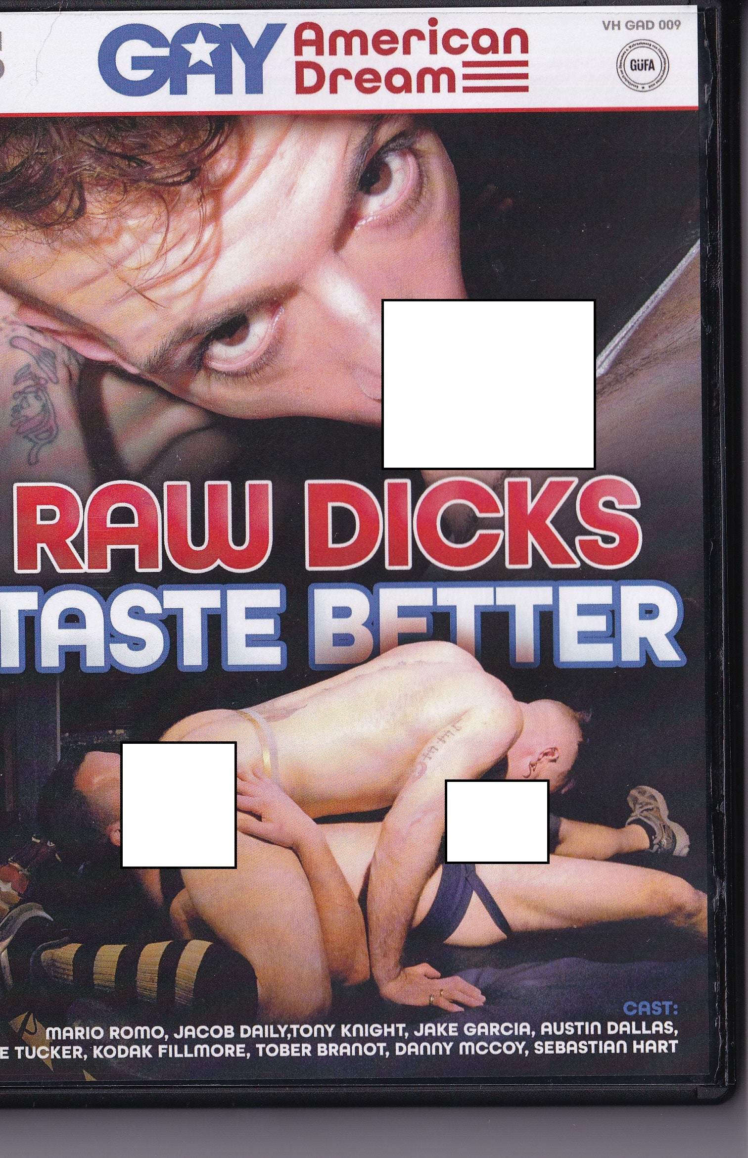 Gay DVD - Gay American Dream - Raw Dicks Taste Better