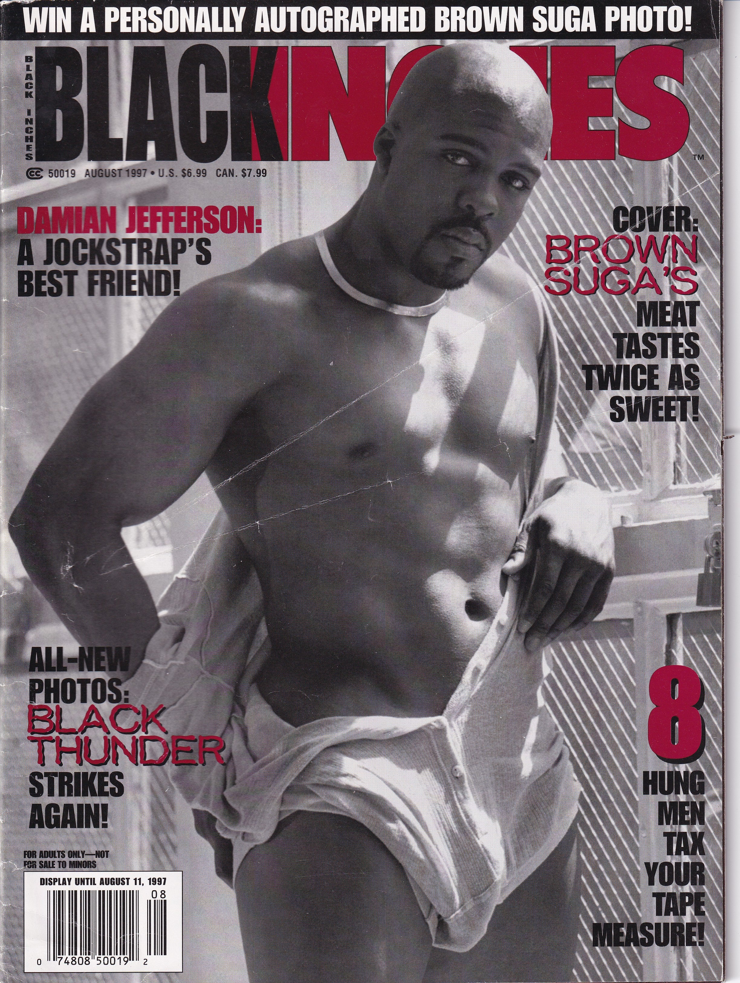 Gay Vintage Magazine - Black Inches - August 1997