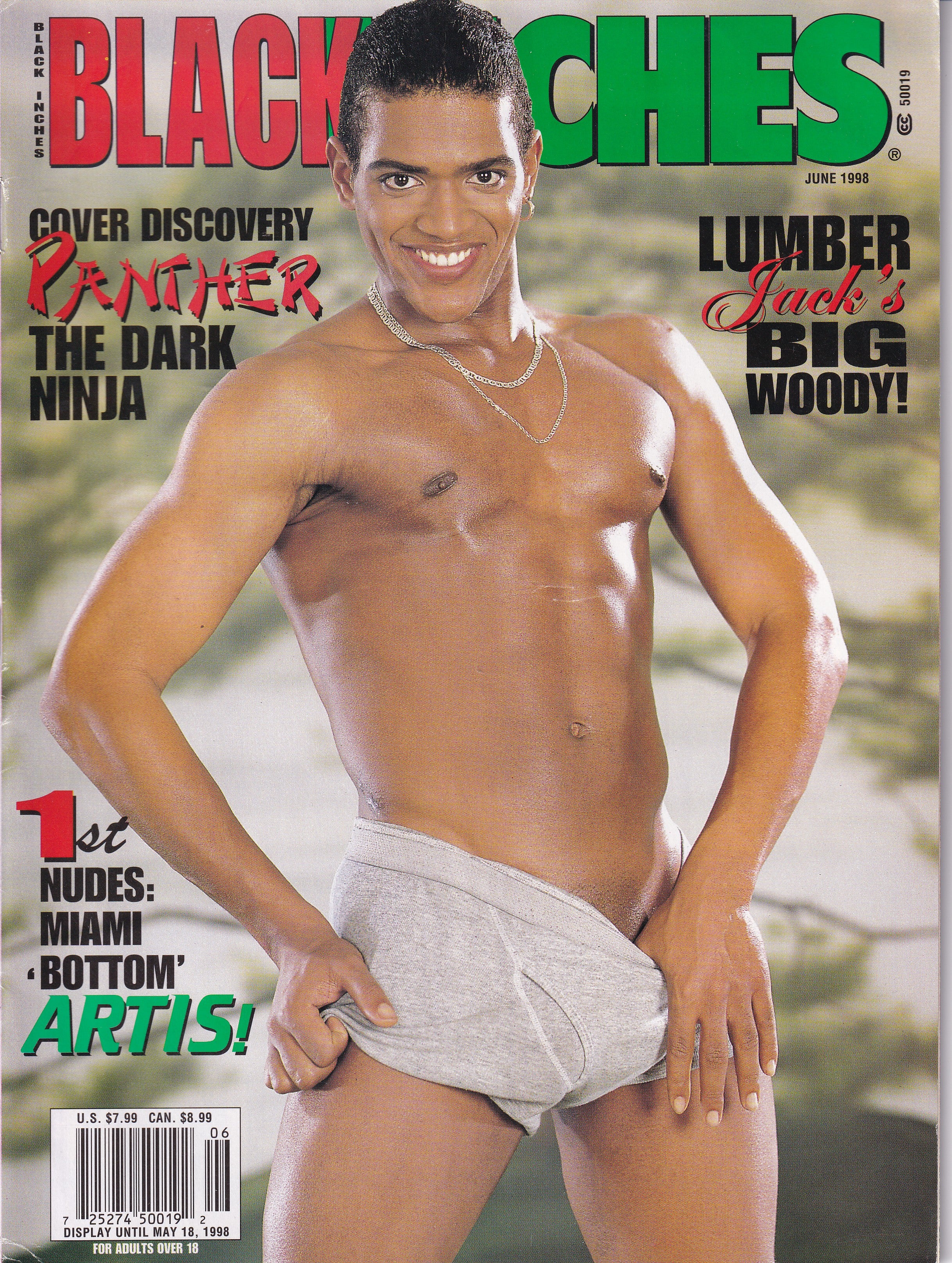 Gay Vintage Magazine - Black Inches - June 1998