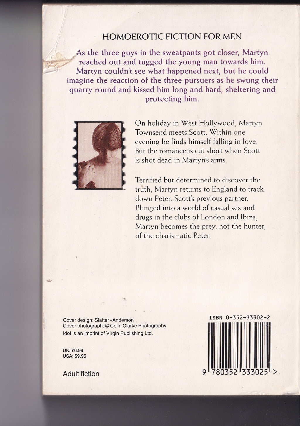 Shame by Raydon Pelham (Idol / Virgin Publishing)