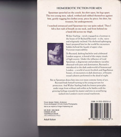 Doctor Reynard's Experiment by Robert Black (Idol / Virgin Publishing, 1998)