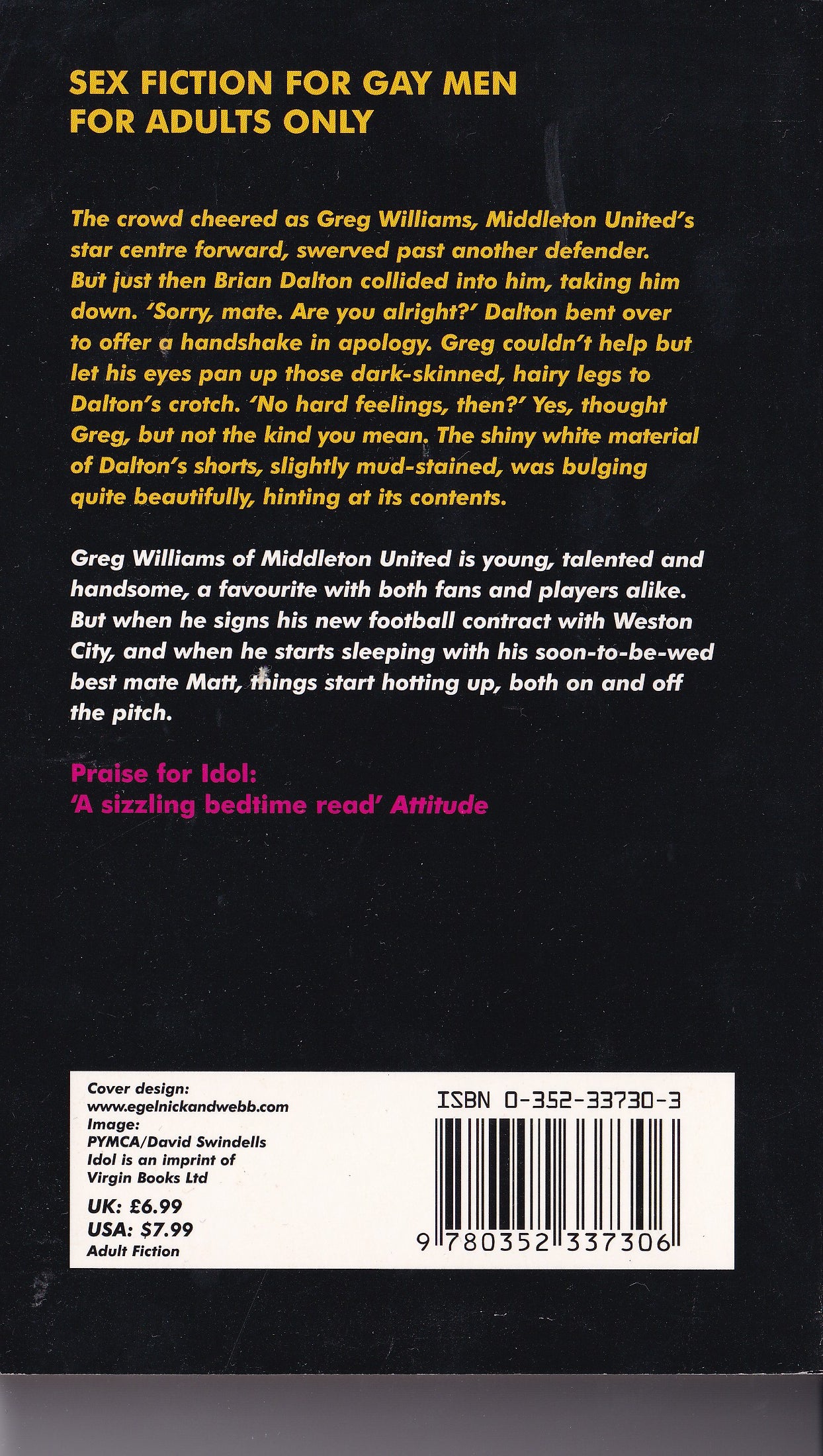 Man On! by Turner Kane (Idol / Virgin Books, 2001)