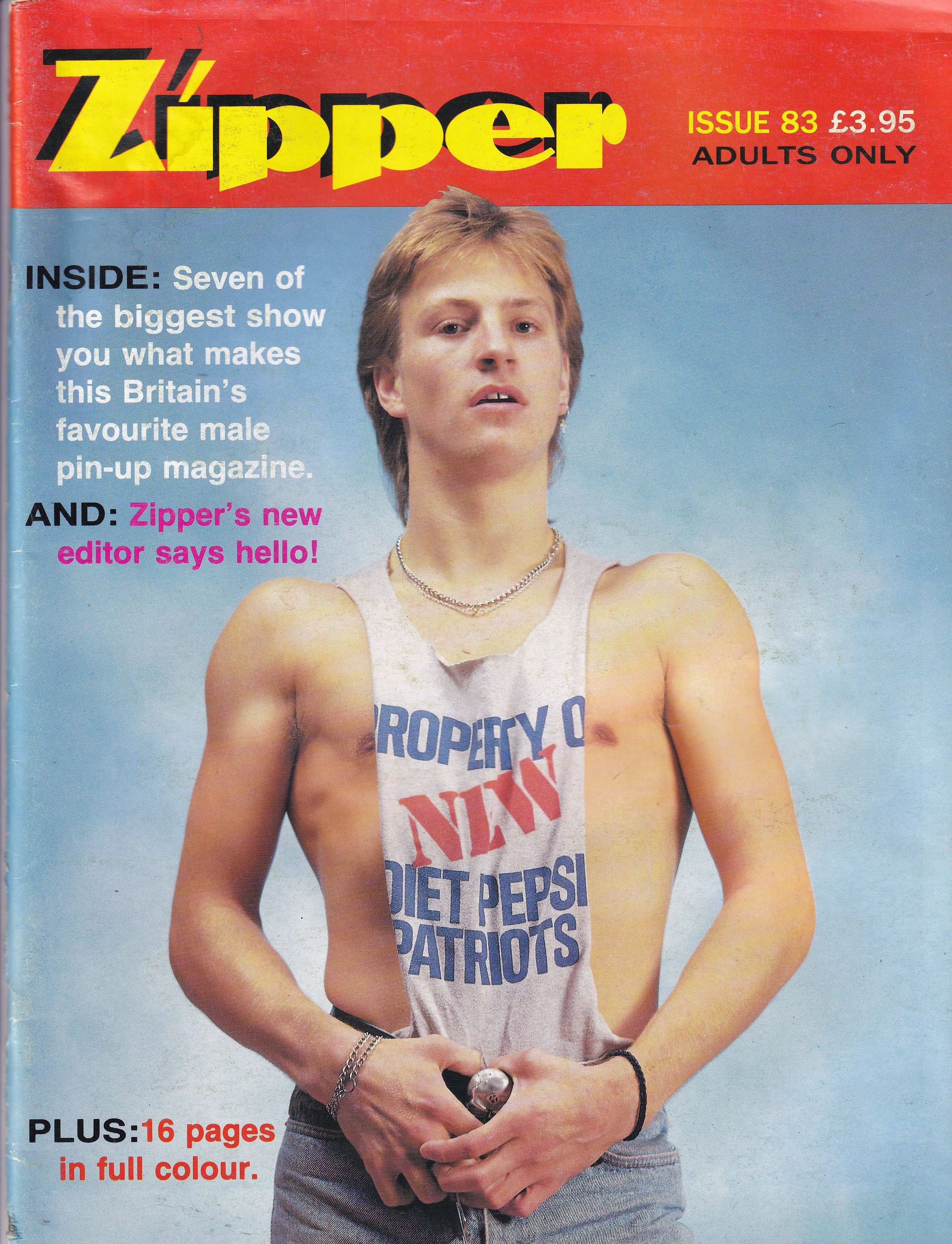 Gay Vintage Magazine - Zipper issue 83