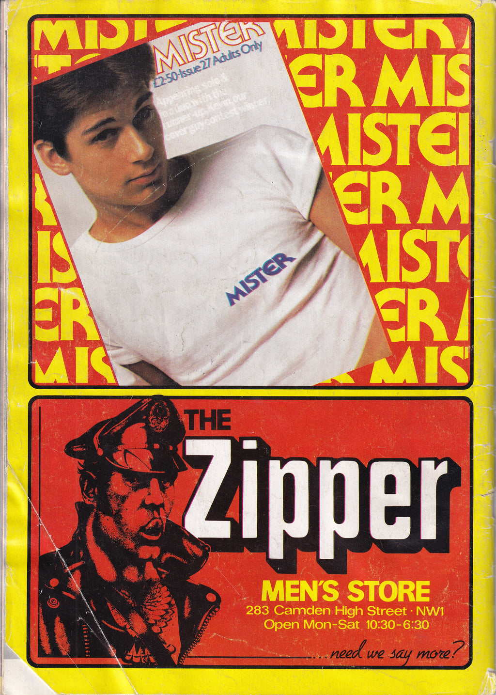 Gay Vintage Magazine - Zipper issue 31