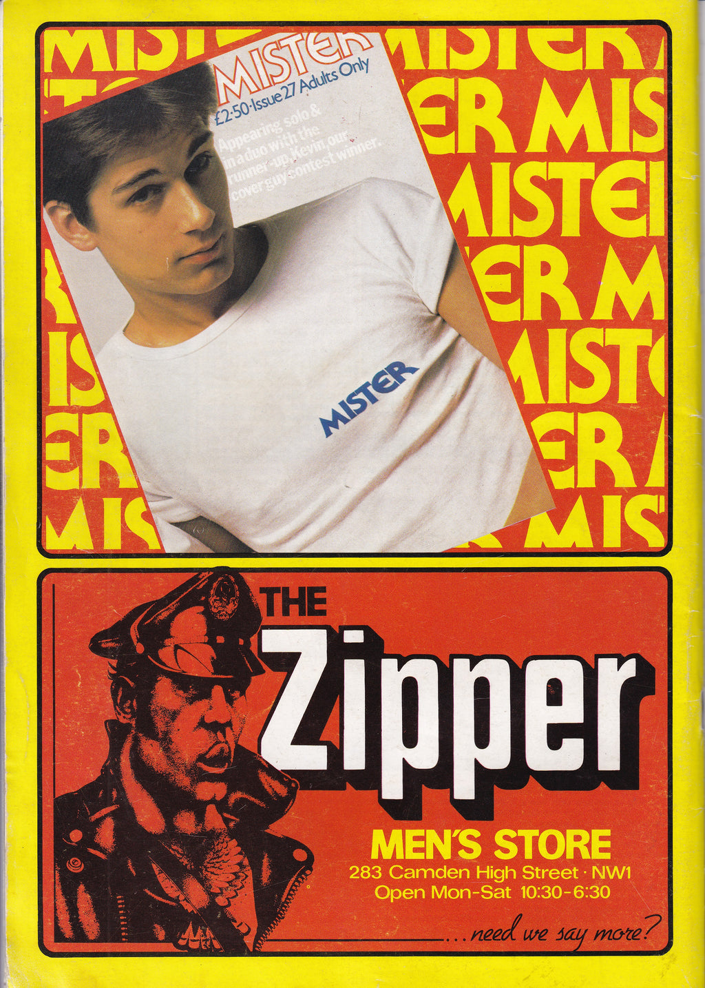 Gay Vintage Magazine - Zipper issue 32