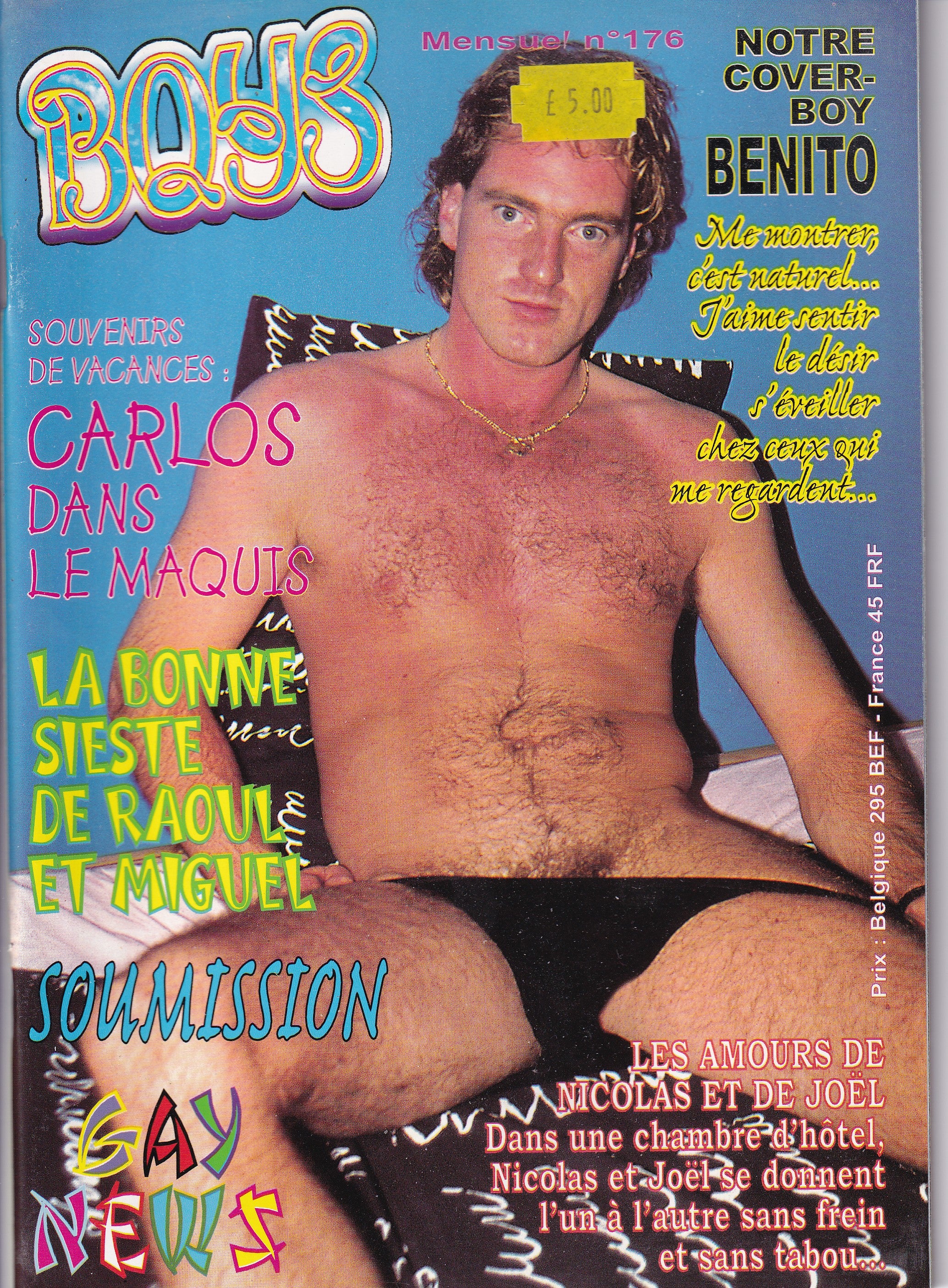 Gay Vintage Magazine -Boys Magazine - Volume 176