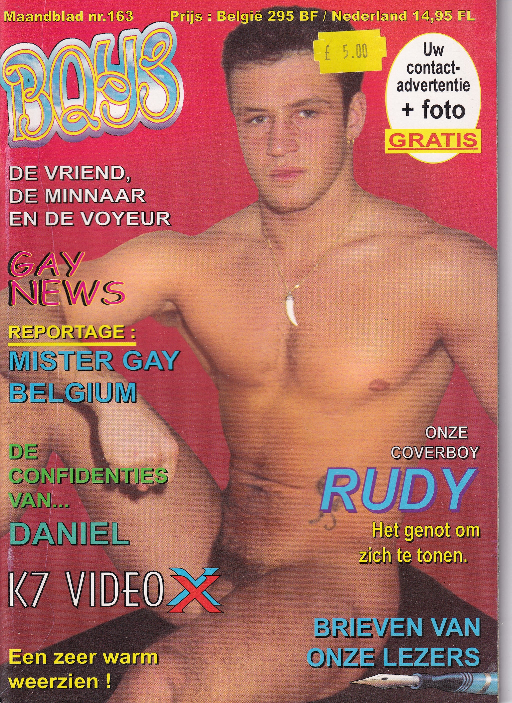 Gay Vintage Magazine -Boys Magazine - Volume 163