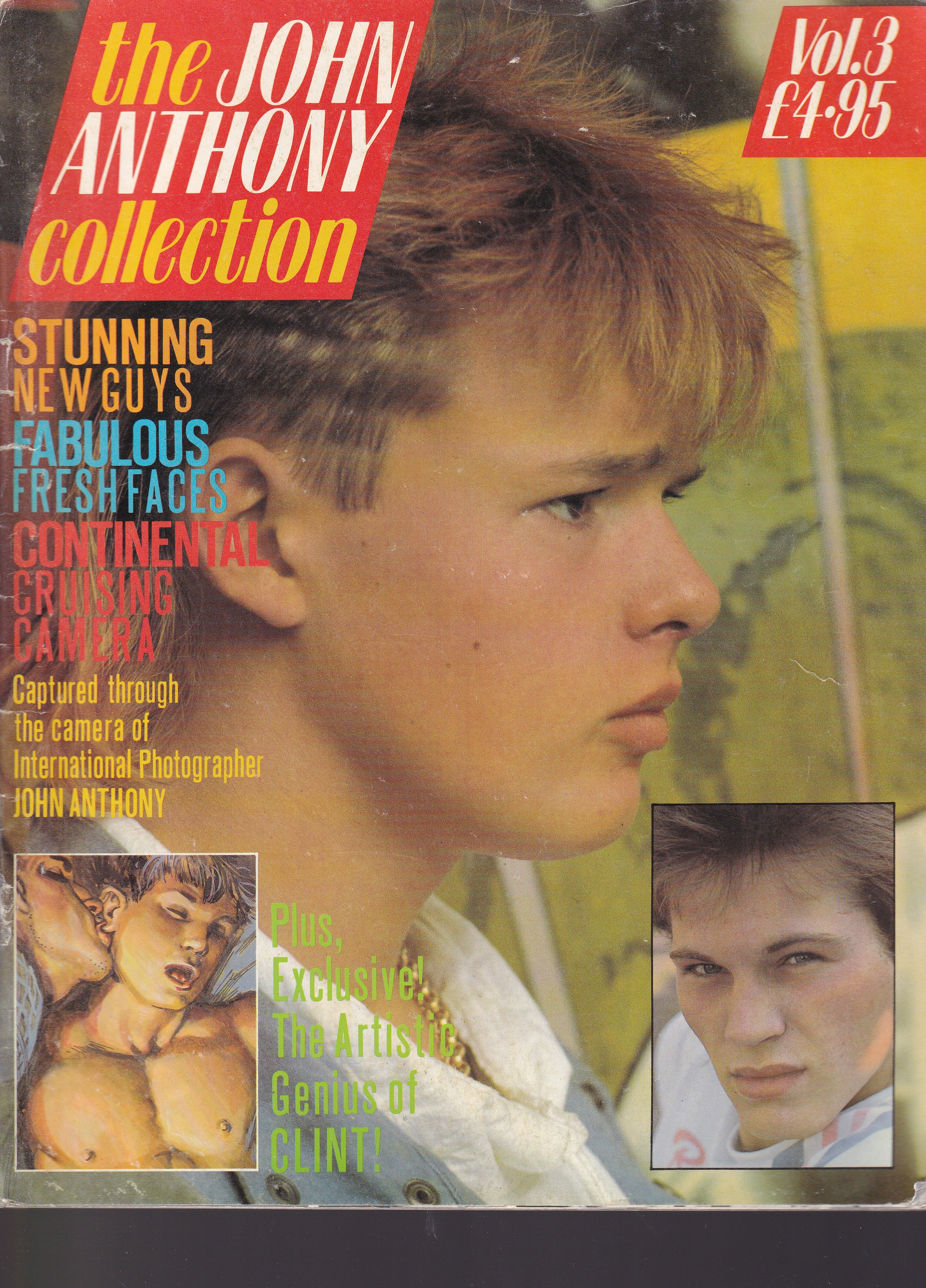 Gay Vintage Magazine - John Anthony Collection - Issue 3