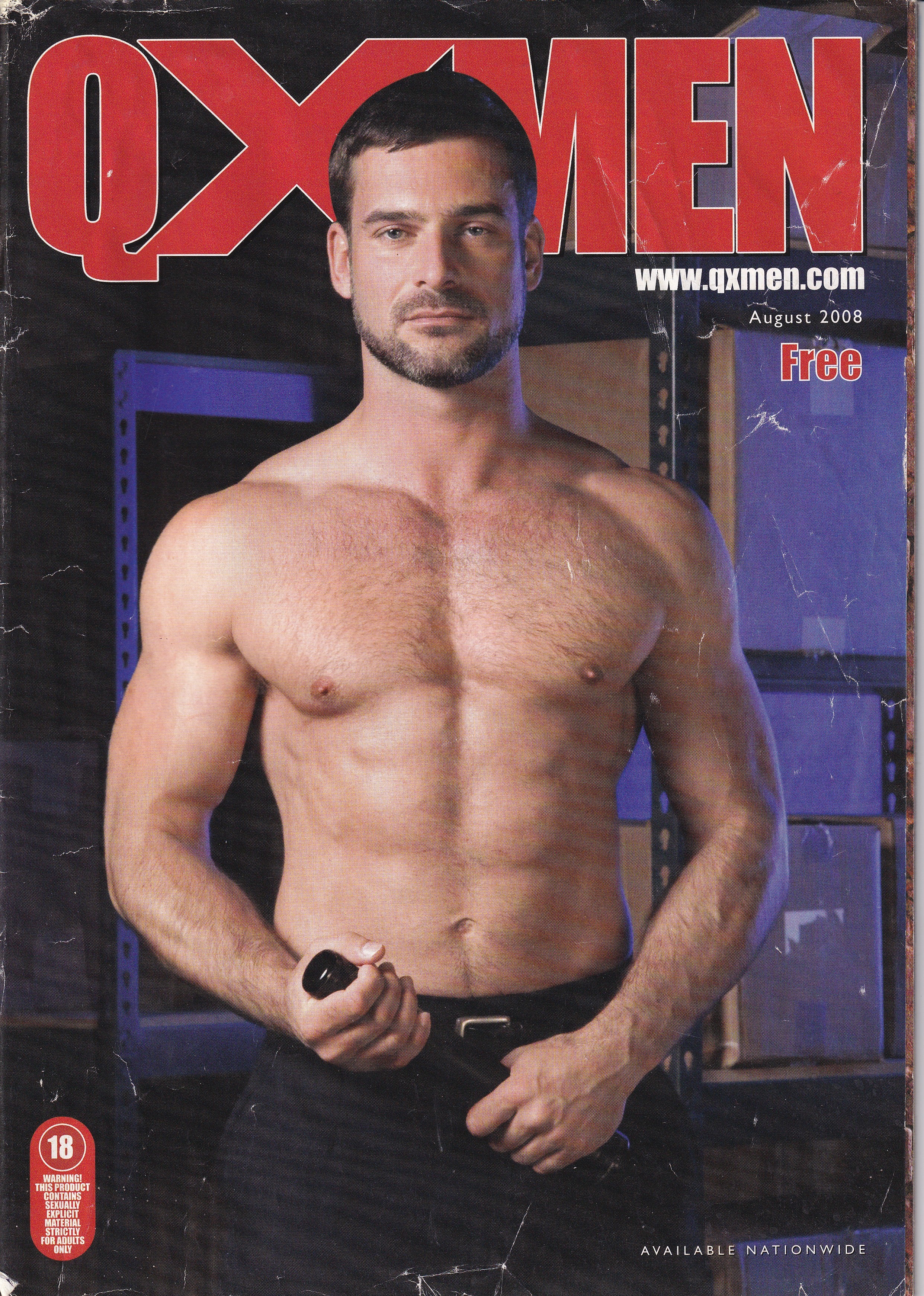 Gay Magazine - UK - QX Men - August 2008