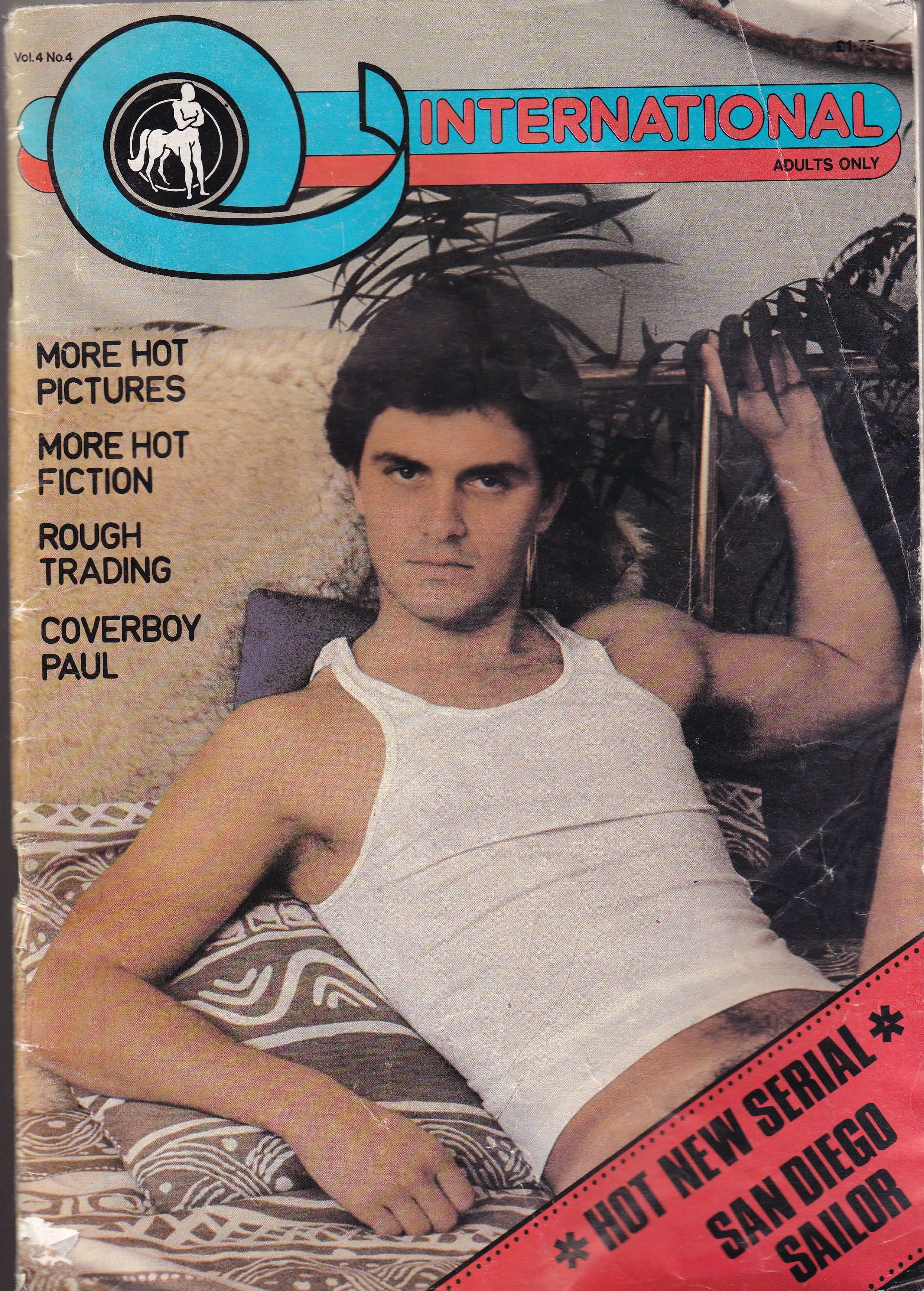 Gay Vintage Magazine - Q International - Volume 4, No. 4