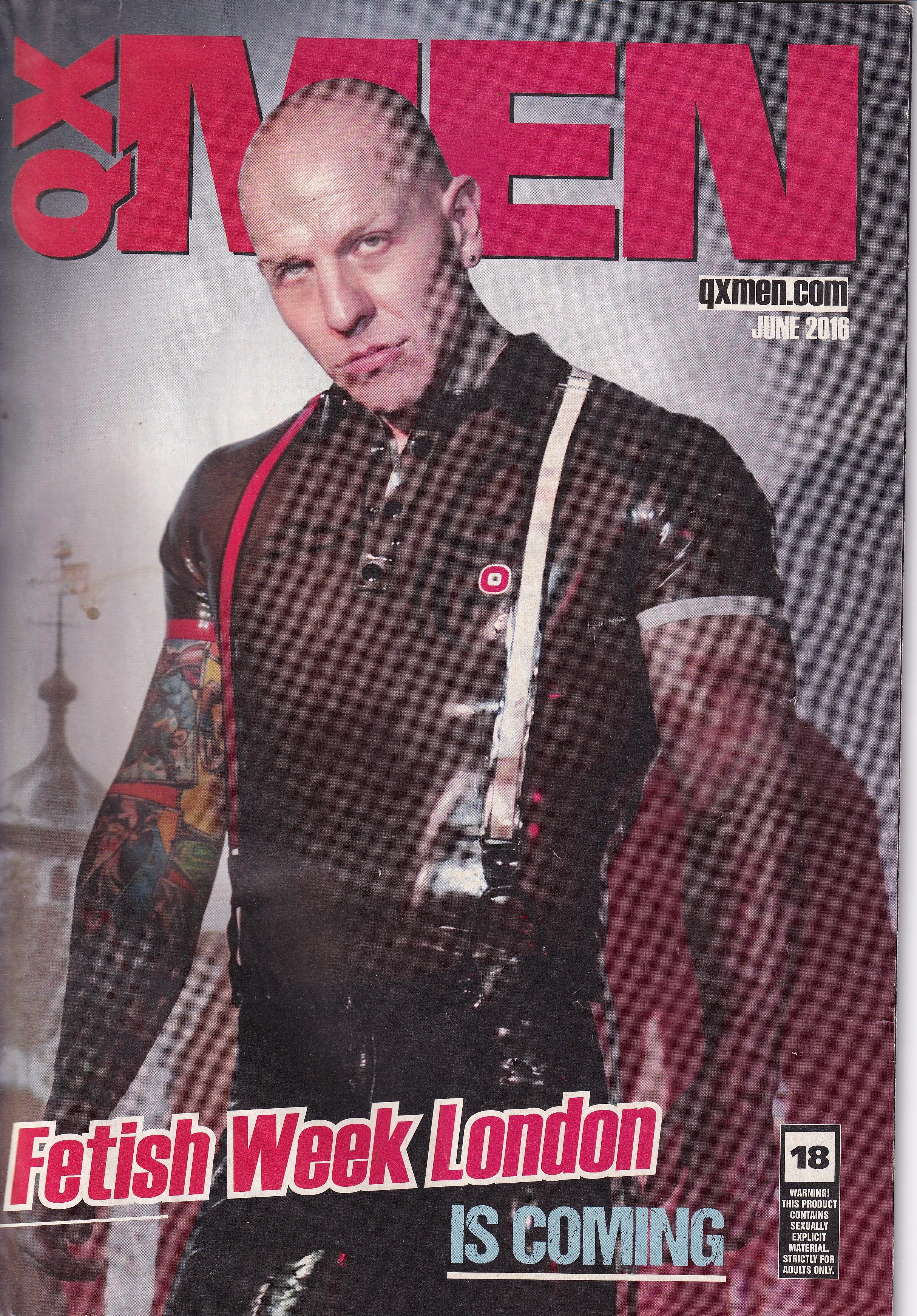 Gay Magazine - UK - QX Men - June 2016 (Fetish Week Edition)