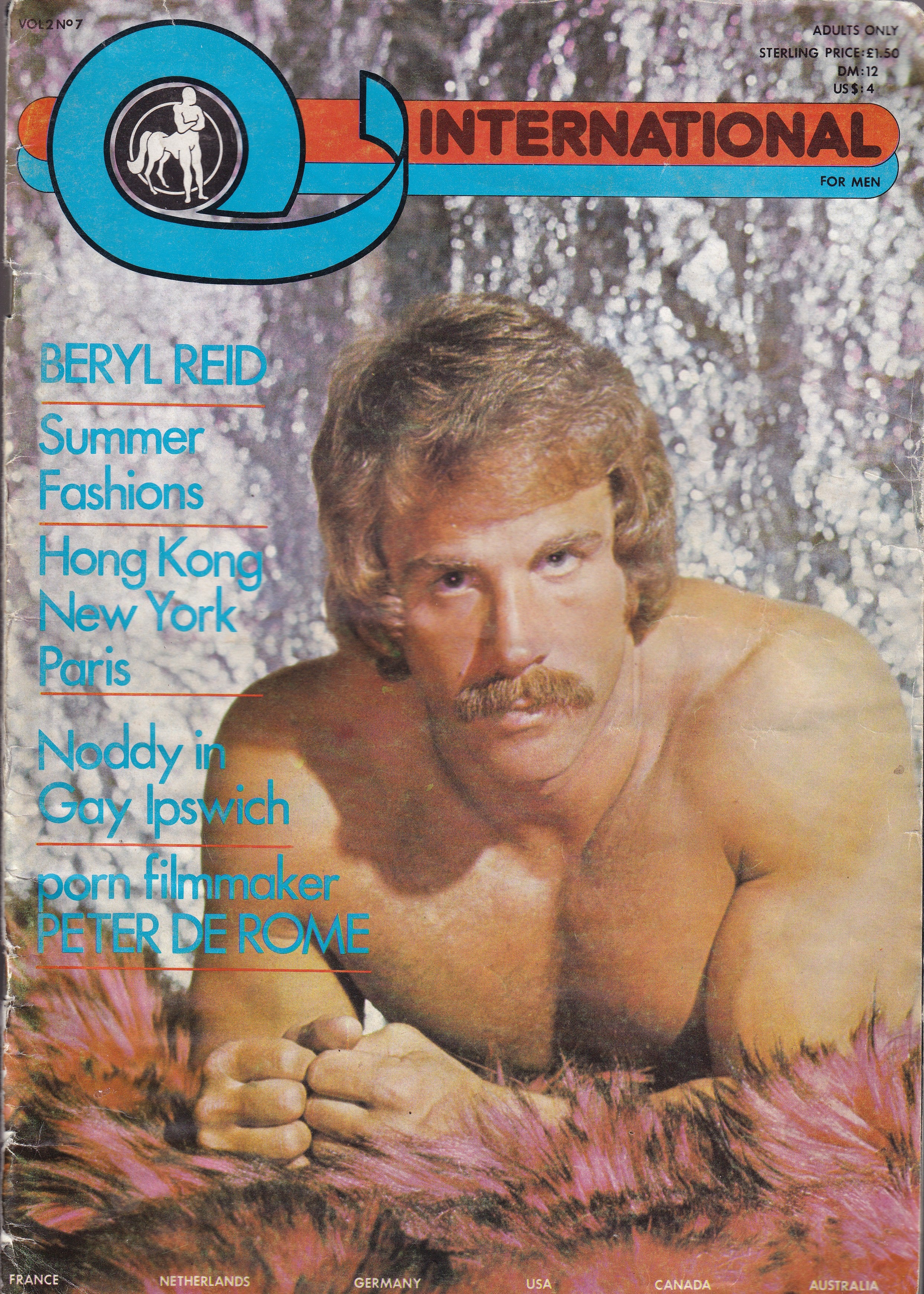 Gay Vintage Magazine - Q International - Volume 2, No. 7