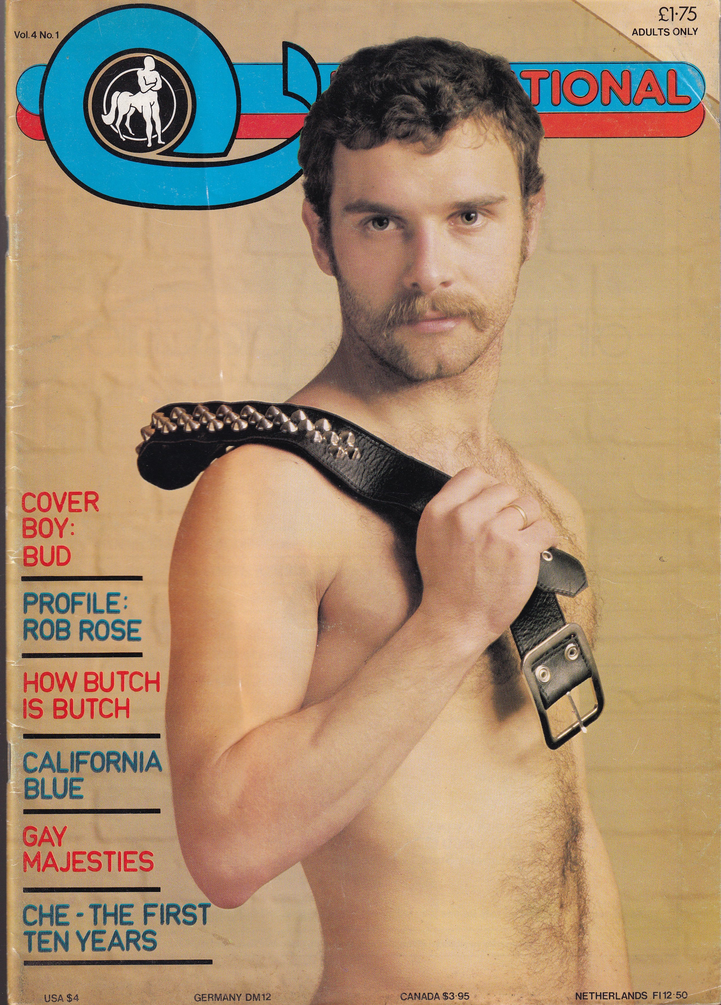 Gay Vintage Magazine - Q International - Volume 4, No. 1