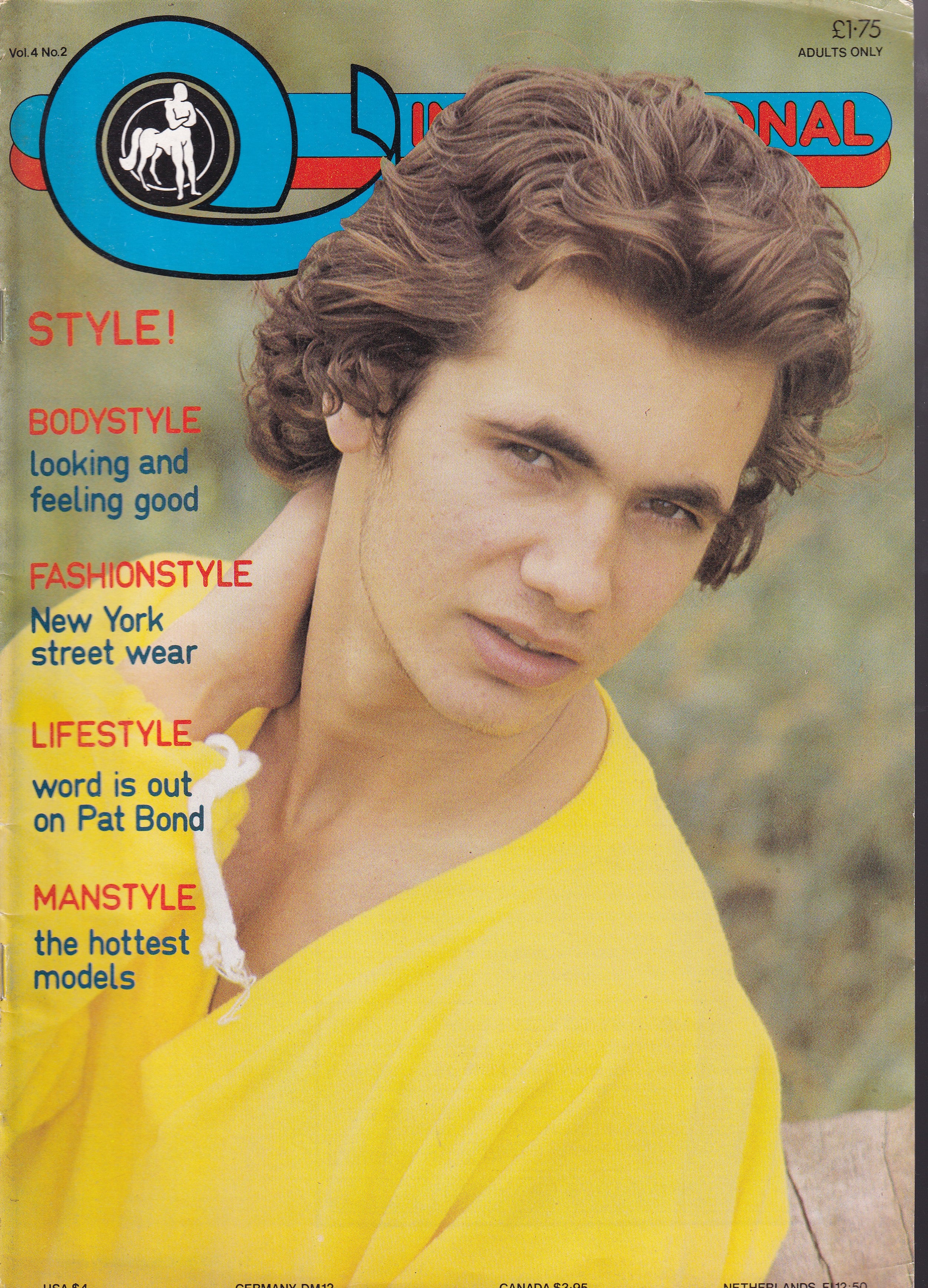 Gay Vintage Magazine - Q International - Volume 4, No. 2