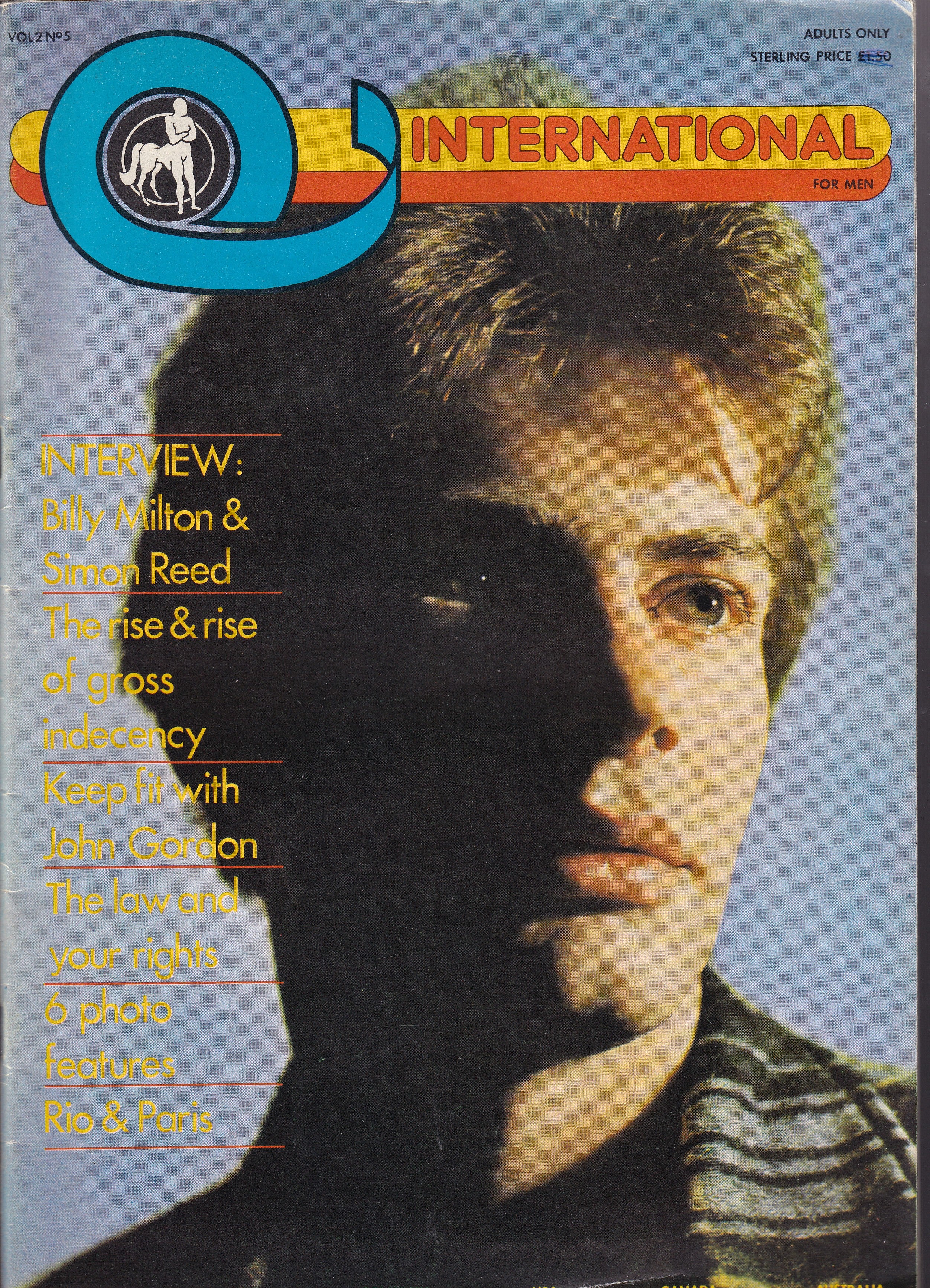 Gay Vintage Magazine - Q International - Volume 2, No. 5