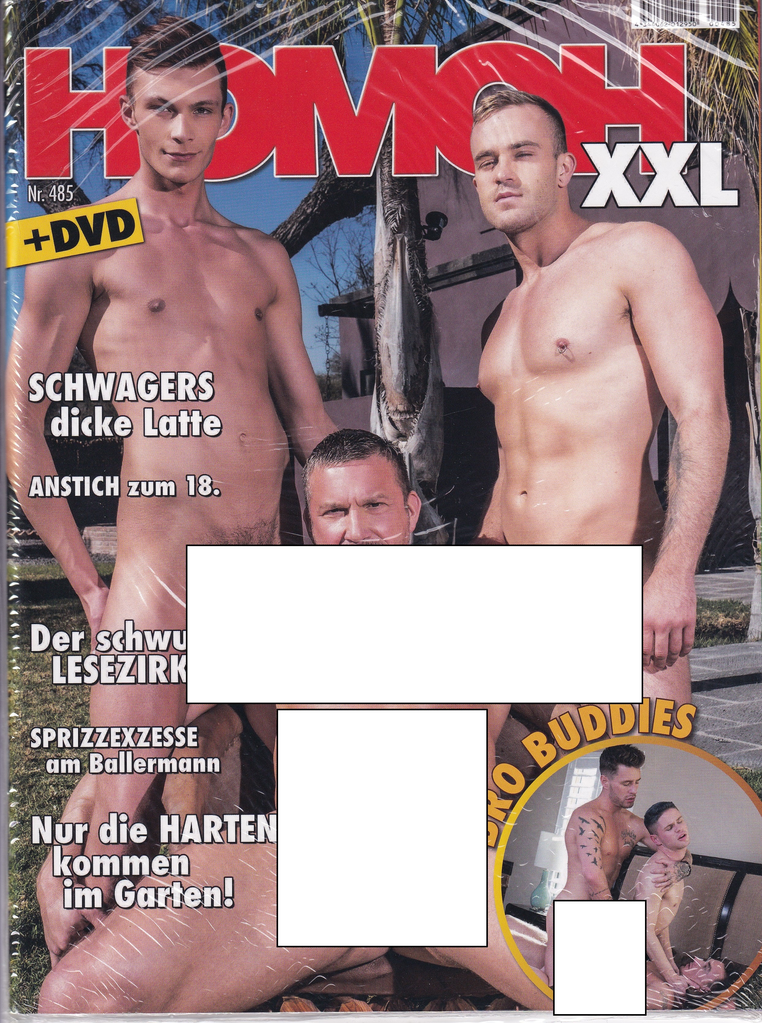 Gay Magazine - HOMO XXL #485 Special Edition With Free DVD