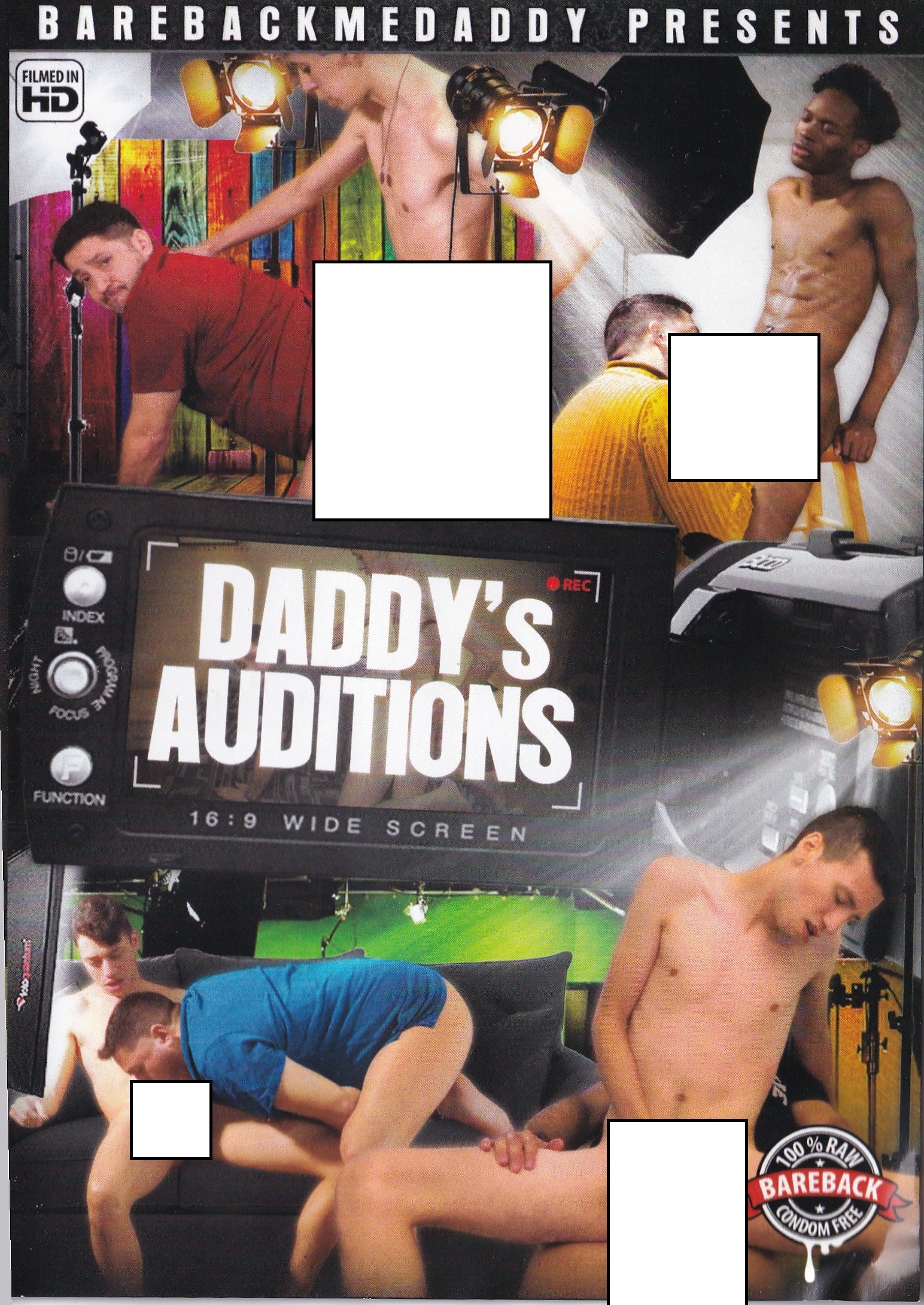Gay DVD - BarebackMeDaddy- Daddy's Auditions