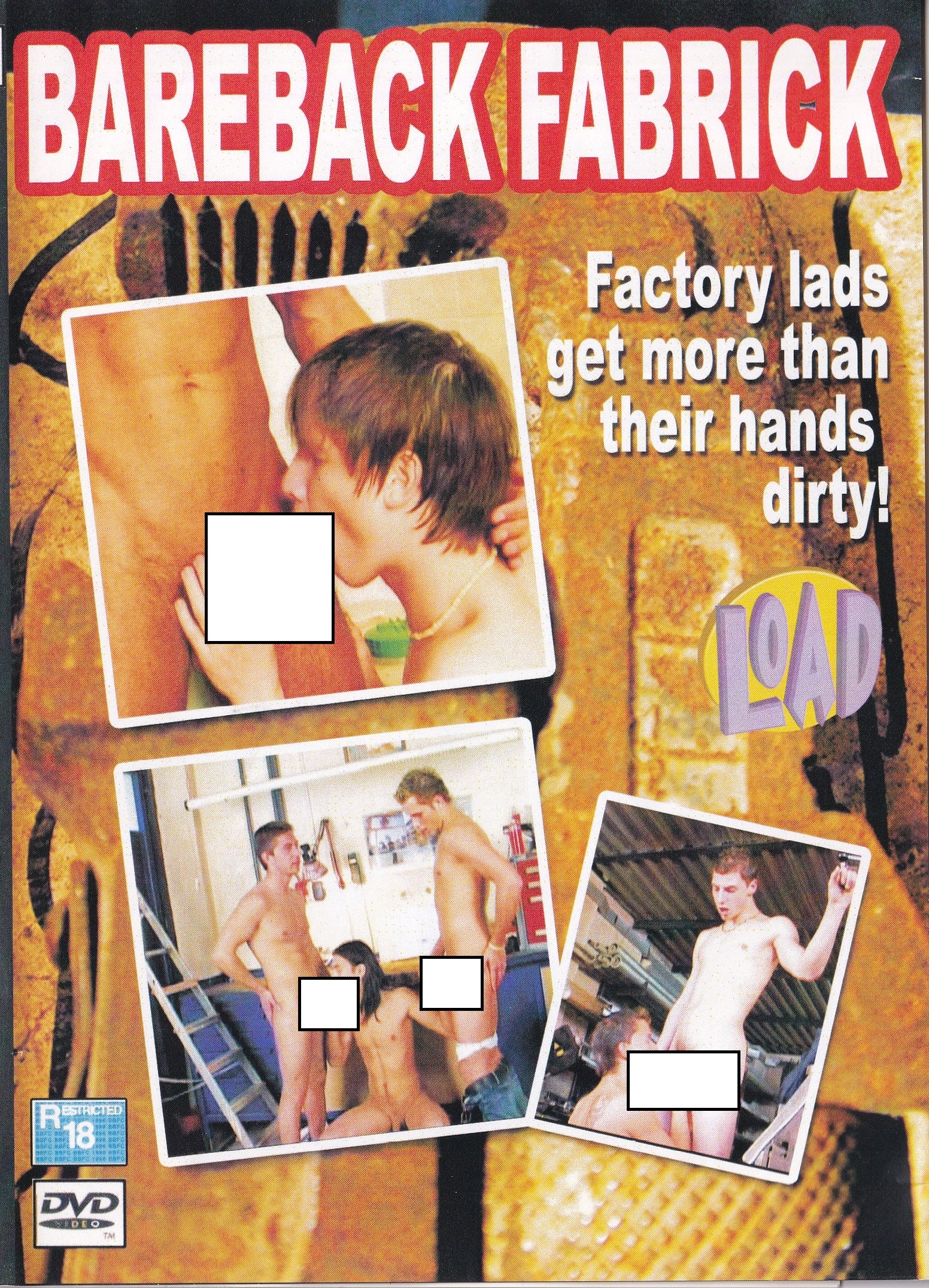 Gay DVD - Load- Bareback Fabrick