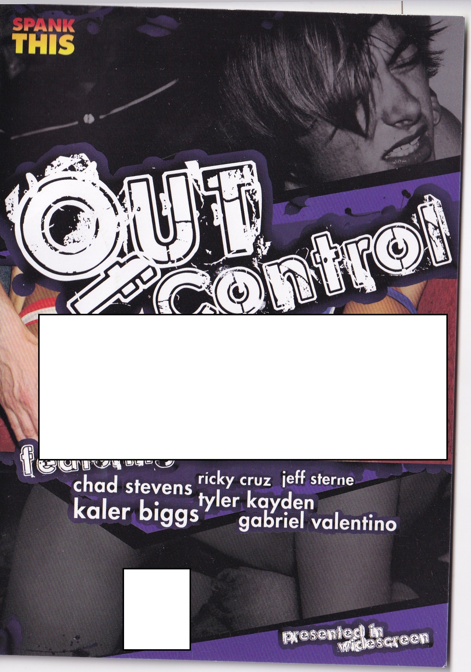 Gay DVD - Spank This- Out of Control